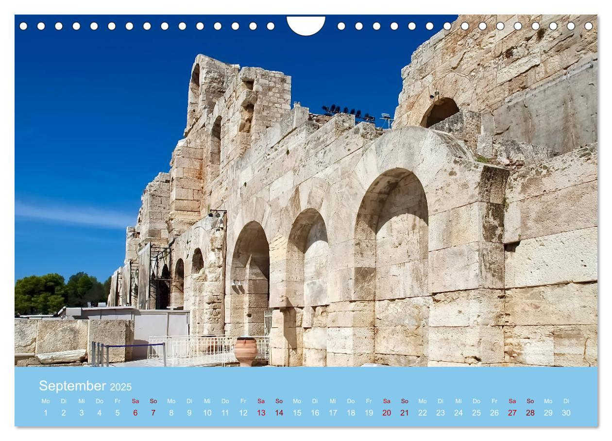 Bild: 9783435266258 | Geliebtes Athen (Wandkalender 2025 DIN A4 quer), CALVENDO...