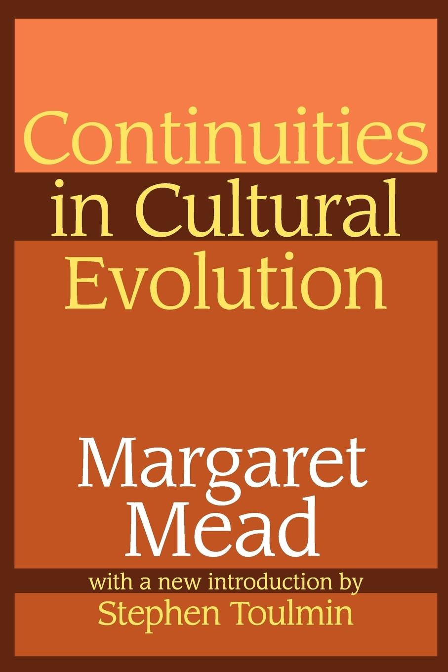 Cover: 9780765806048 | Continuities in Cultural Evolution | Margaret Mead | Taschenbuch