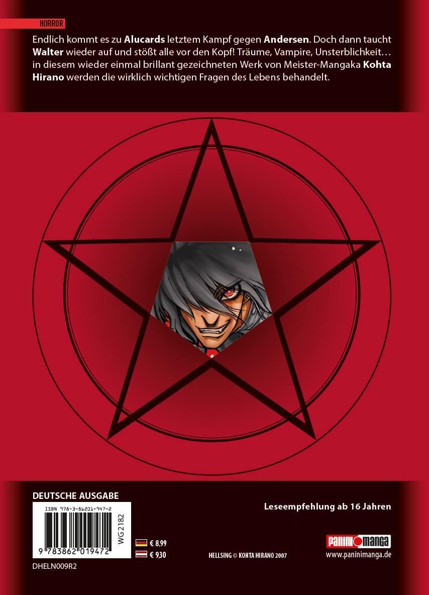 Rückseite: 9783862019472 | Hellsing - Neue Edition 09 | Kohta Hirano | Taschenbuch | 232 S.