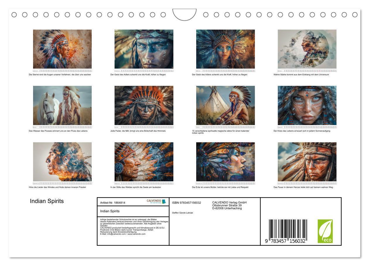 Bild: 9783457156032 | Indian Spirits (Wandkalender 2025 DIN A4 quer), CALVENDO...