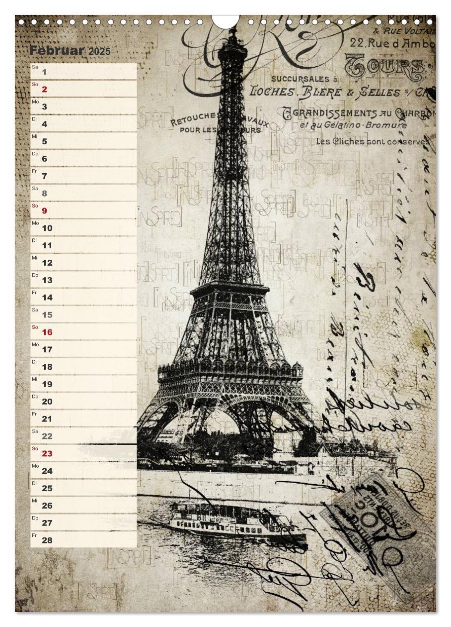 Bild: 9783457021767 | Vintage Welten (Wandkalender 2025 DIN A3 hoch), CALVENDO...