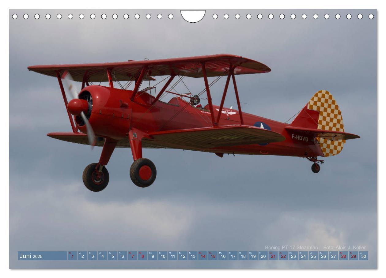 Bild: 9783435424702 | Historische Propellerflugzeuge 2025 (Wandkalender 2025 DIN A4...