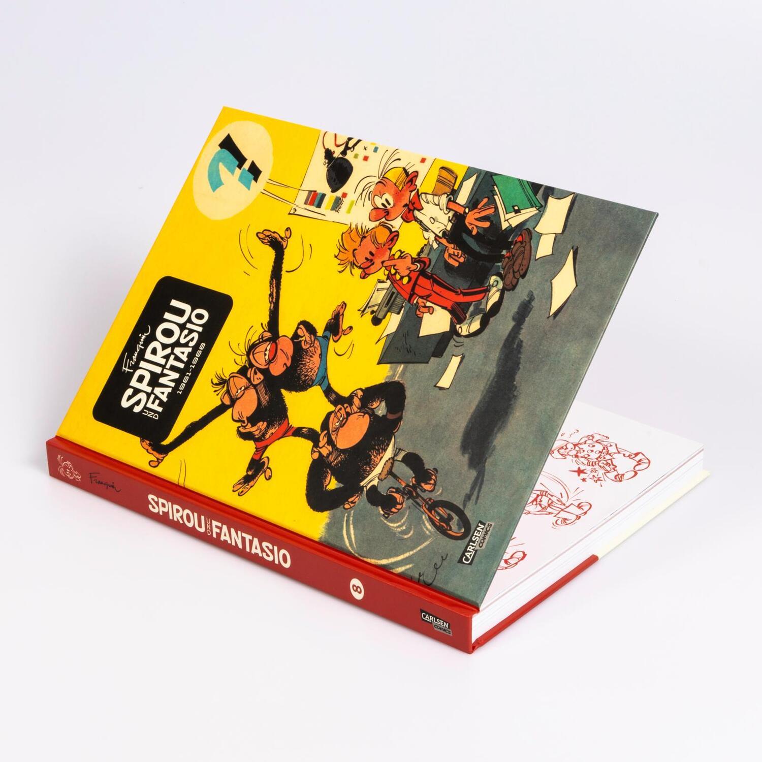 Bild: 9783551801043 | Spirou und Fantasio Gesamtausgabe Neuedition 8 | André Franquin | Buch