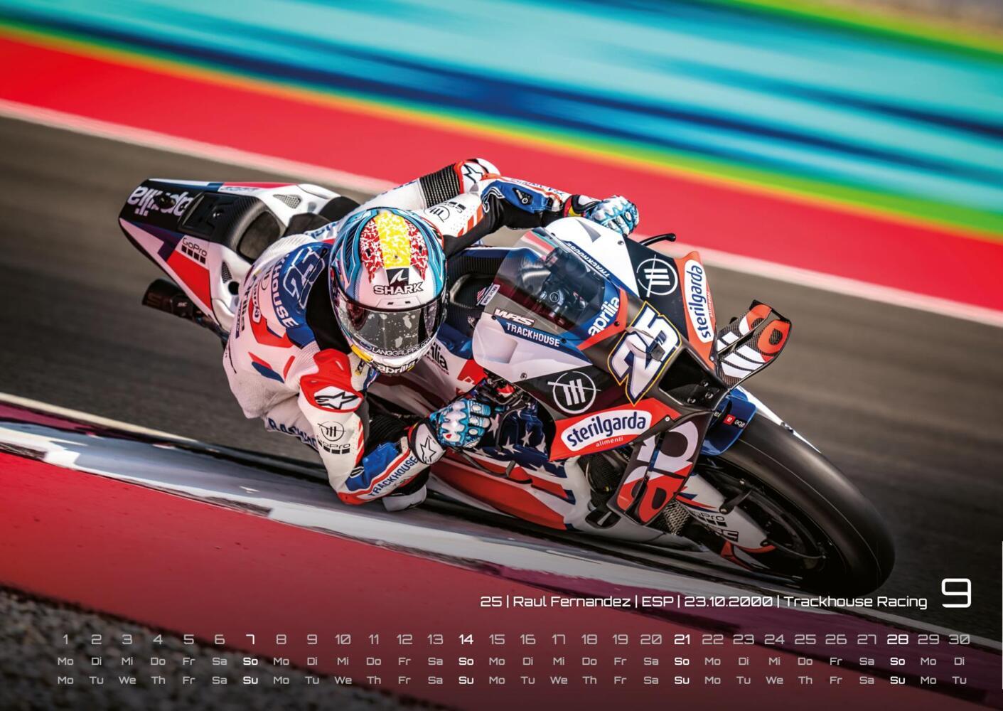 Bild: 9783986734022 | Motorrad Grand Prix 2025 - Kalender MotoGP DIN A2 | GP-Fever.de | 2025