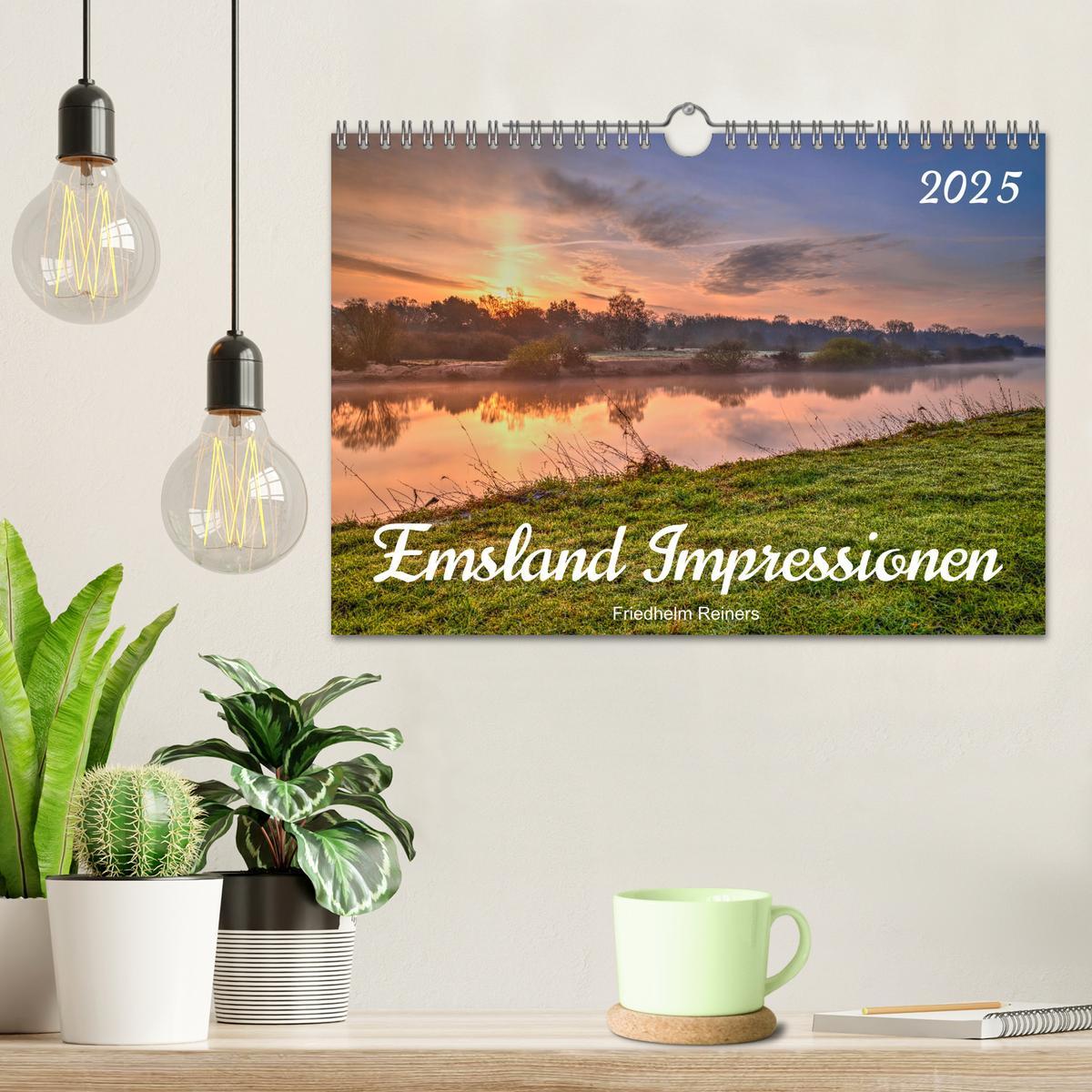 Bild: 9783457228074 | Emsland Impressionen (Wandkalender 2025 DIN A4 quer), CALVENDO...