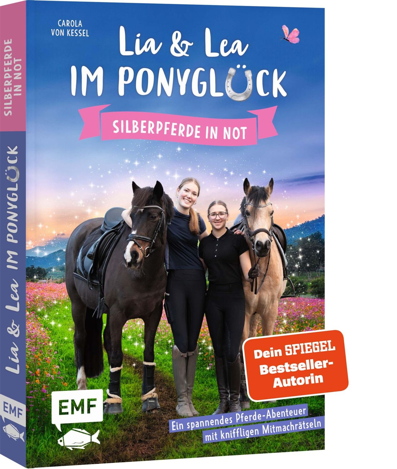 Cover: 9783745923421 | Lia und Lea im Ponyglück - Silberpferde in Not | Kessel (u. a.) | Buch