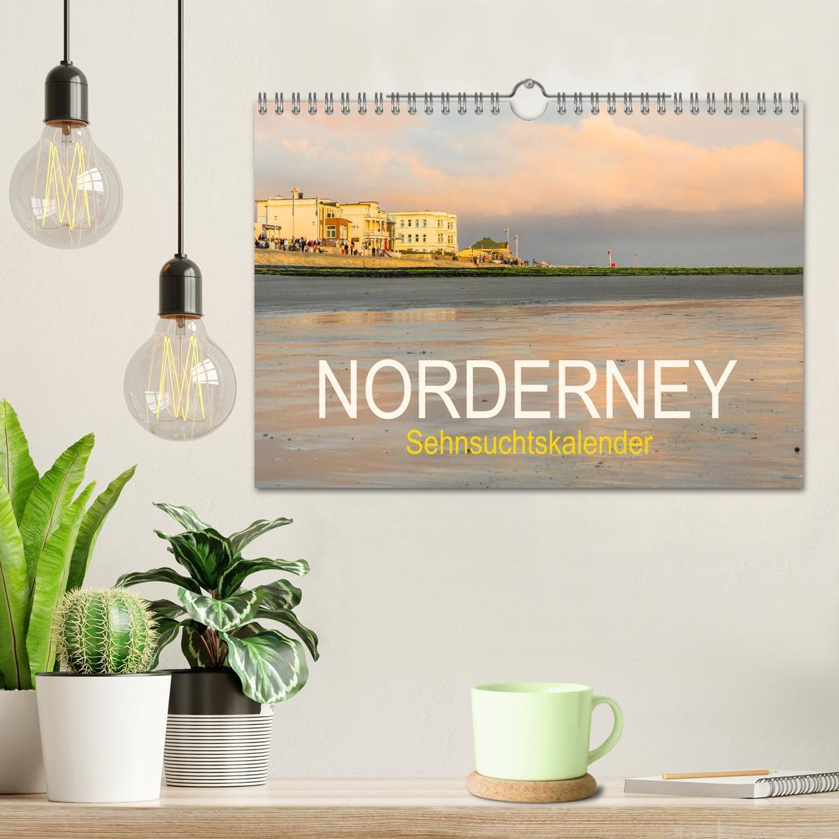 Bild: 9783457209387 | Norderney Sehnsuchtskalender (Wandkalender 2025 DIN A4 quer),...