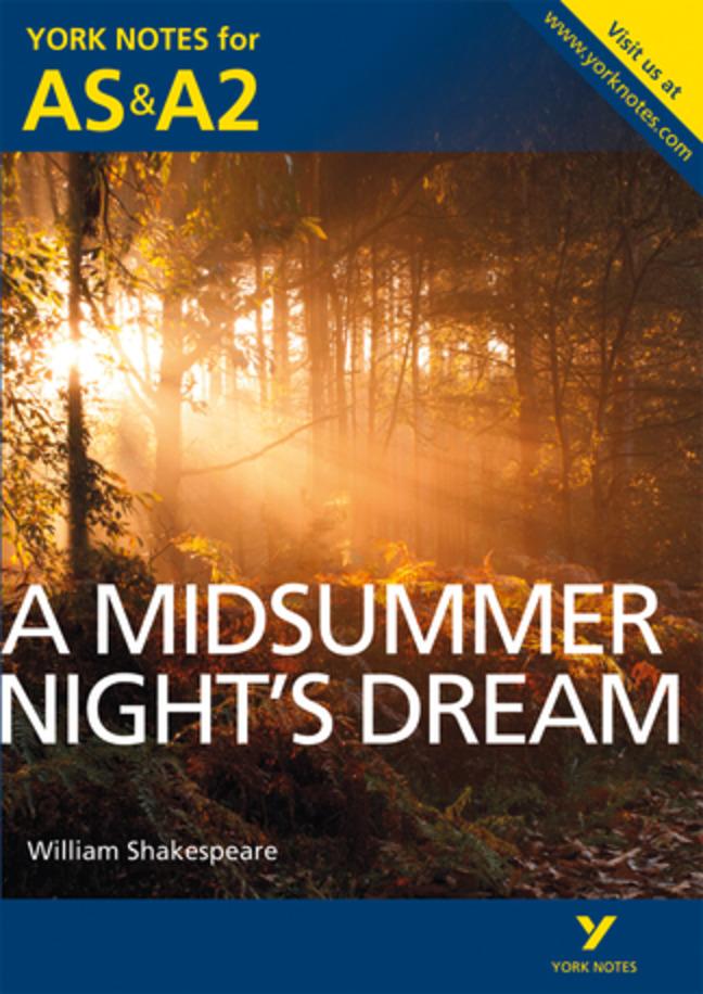 Cover: 9781447948841 | A Midsummer Night's Dream: York Notes for AS &amp; A2 | Sherborne (u. a.)