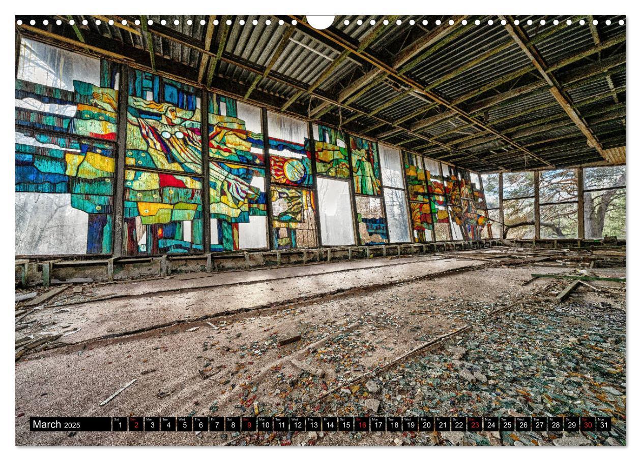 Bild: 9781325939282 | Chernobyl - The exclusion zone (Wall Calendar 2025 DIN A3...