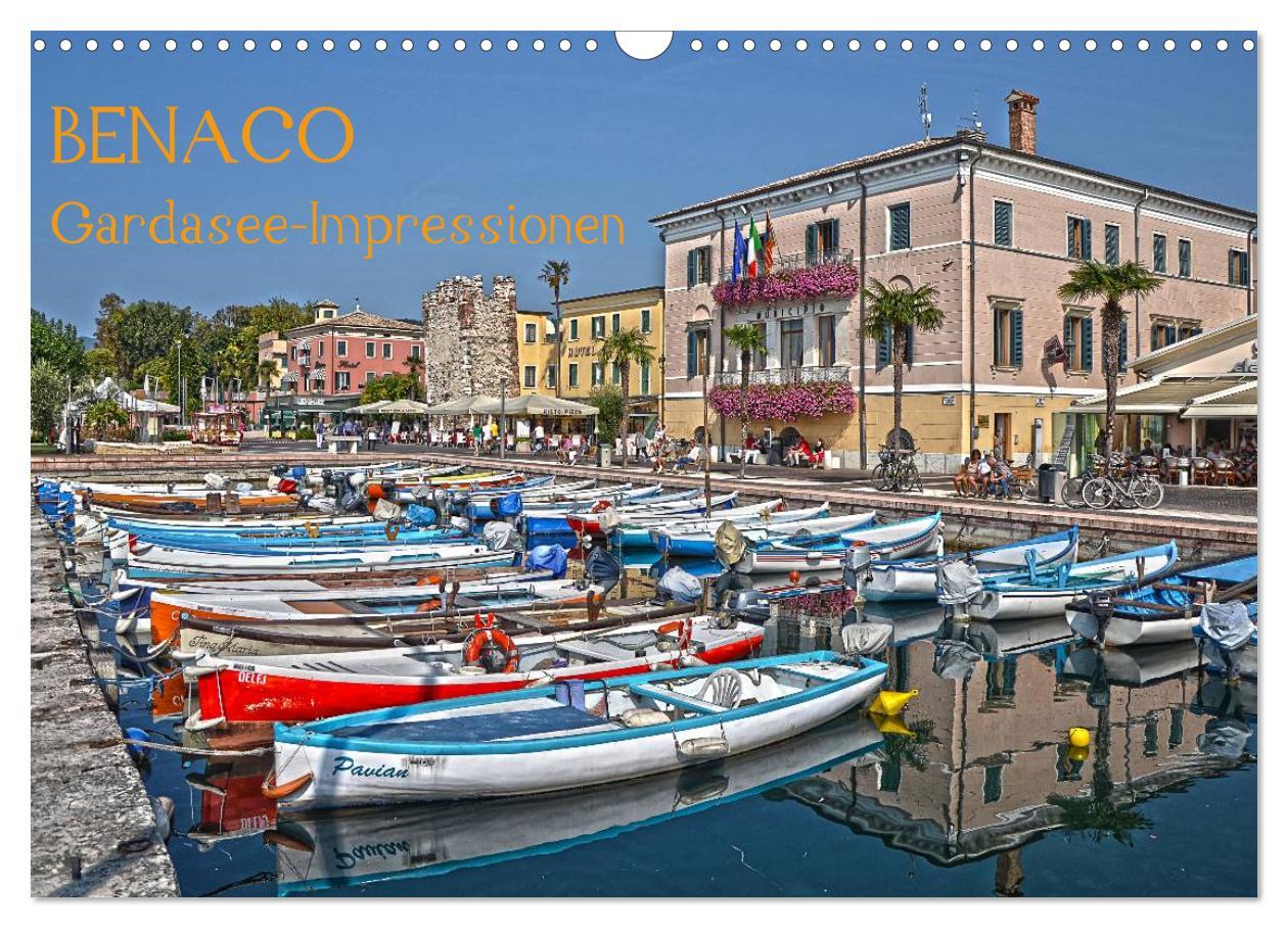 Cover: 9783435627974 | BENACO - Gardasee-Impressionen (Wandkalender 2025 DIN A3 quer),...