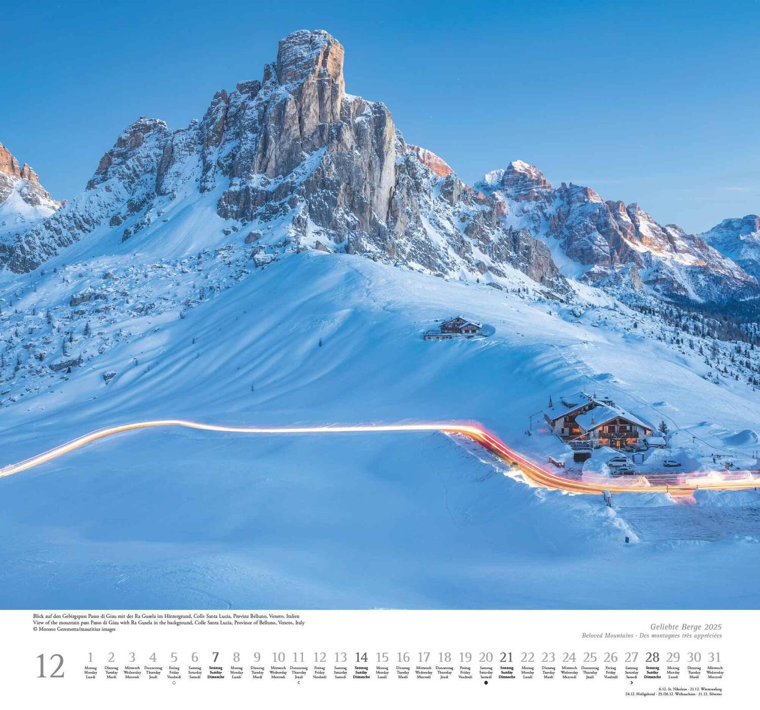 Bild: 4250809652689 | Geliebte Berge 2025 - DUMONT Wandkalender - mit den wichtigsten...