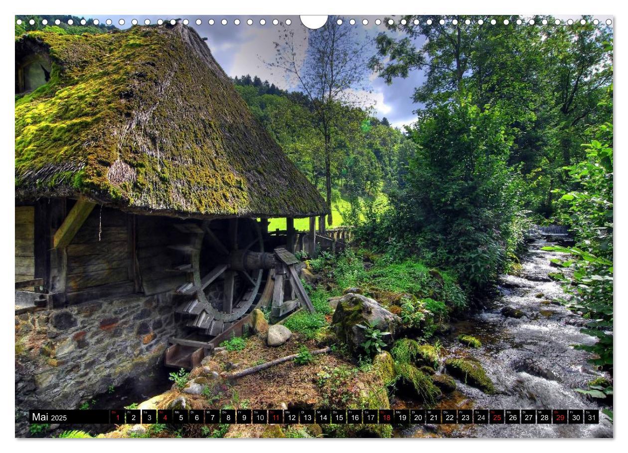 Bild: 9783435675760 | Romantischer Schwarzwald (Wandkalender 2025 DIN A3 quer), CALVENDO...