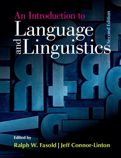 Cover: 9781107637993 | An Introduction to Language and Linguistics | Ralph W. Fasold | Buch