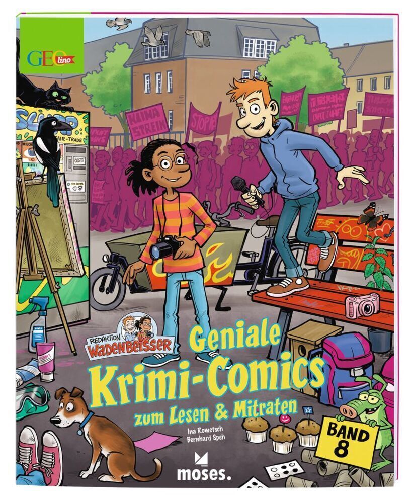 Cover: 9783964551351 | Redaktion Wadenbeißer - Geniale Krimi-Comics zum Lesen und Mitraten