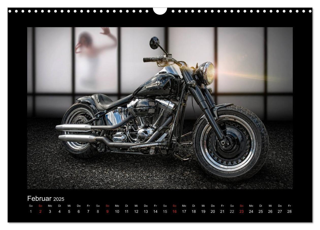 Bild: 9783435708956 | Motorrad-Träume ¿ Chopper und Custombikes (Wandkalender 2025 DIN A3...