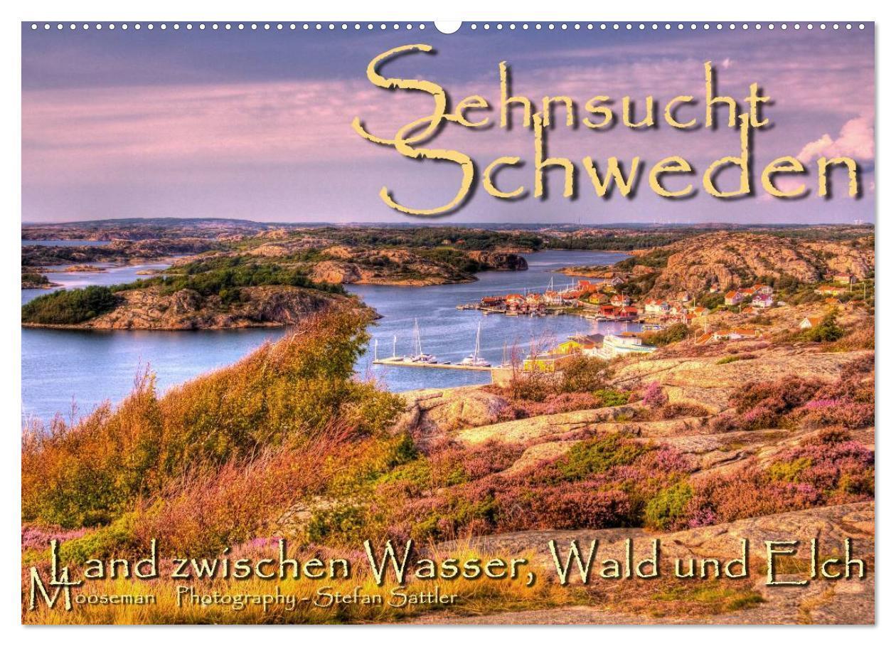 Cover: 9783435824663 | Sehnsucht Schweden - Sverige (Wandkalender 2025 DIN A2 quer),...