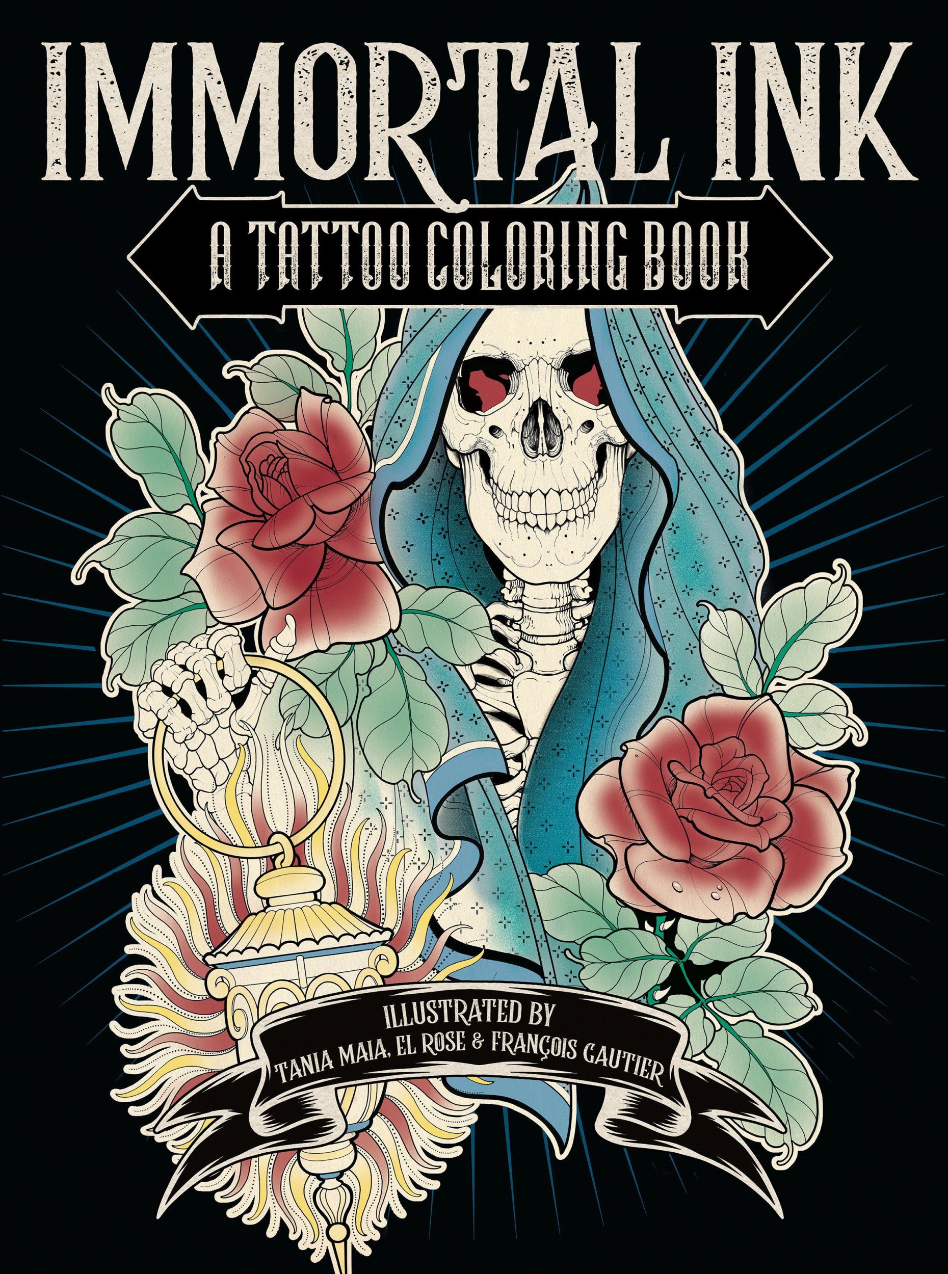 Cover: 9780593187340 | Immortal Ink | A Tattoo Coloring Book | Tania Maia (u. a.) | Buch