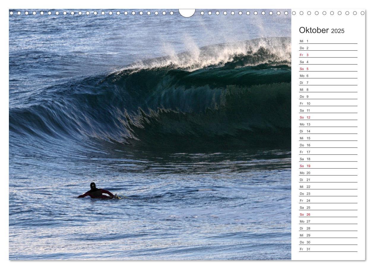 Bild: 9783435381647 | Surfen - Spaß auf den Wellen (Wandkalender 2025 DIN A3 quer),...