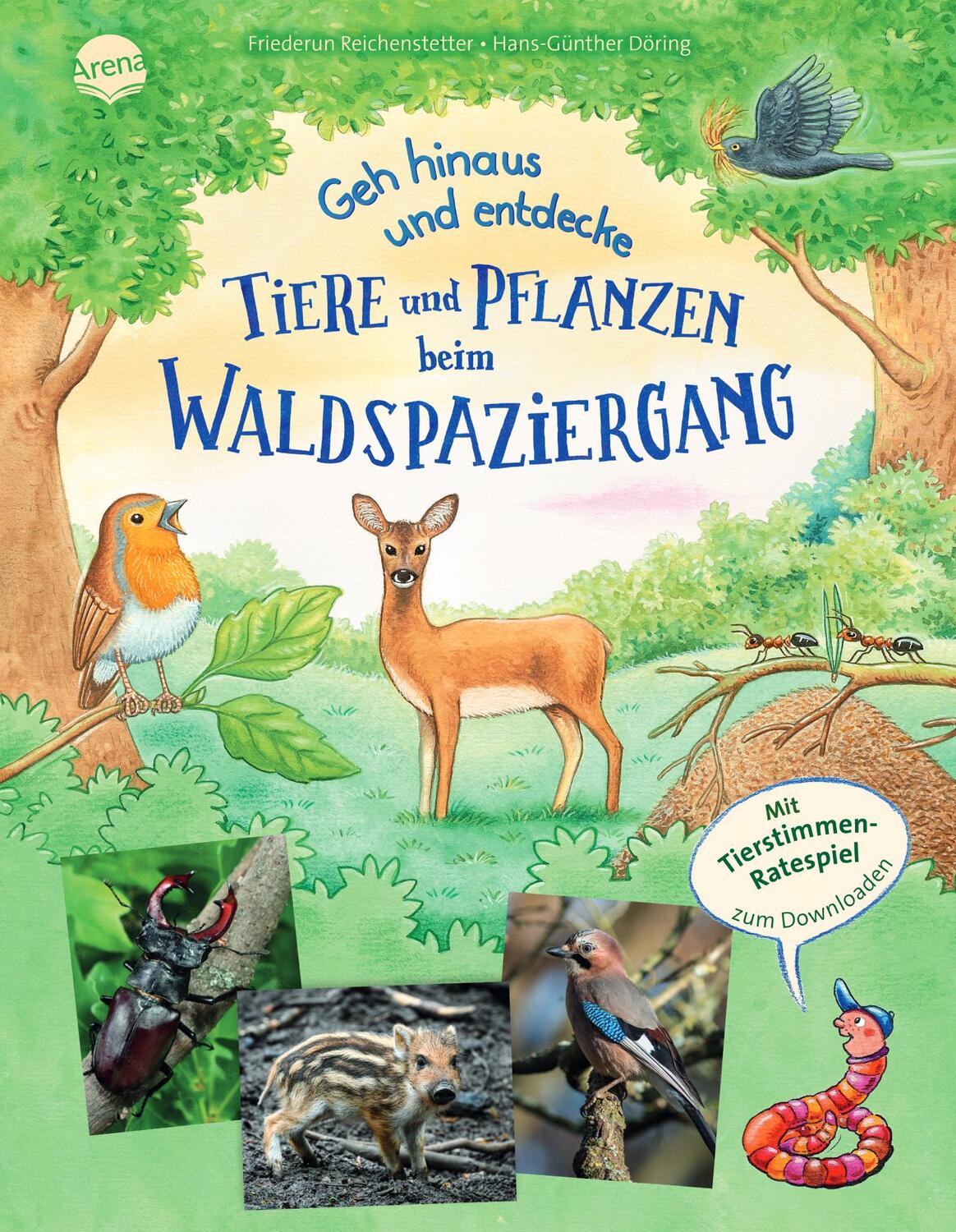 Cover: 9783401719979 | Geh hinaus und entdecke. Tiere und Pflanzen beim Waldspaziergang