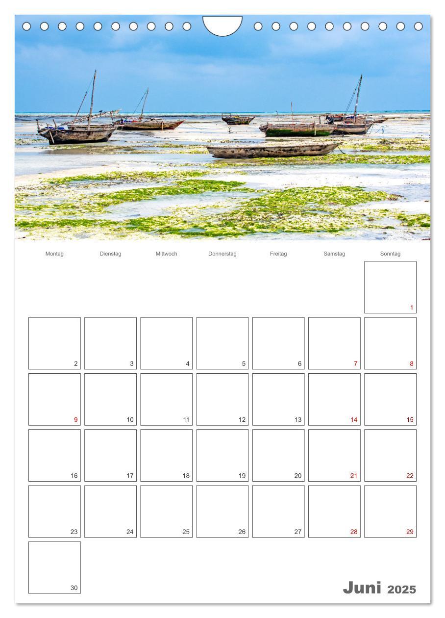 Bild: 9783435870042 | Sansibar - Reiseplaner (Wandkalender 2025 DIN A4 hoch), CALVENDO...