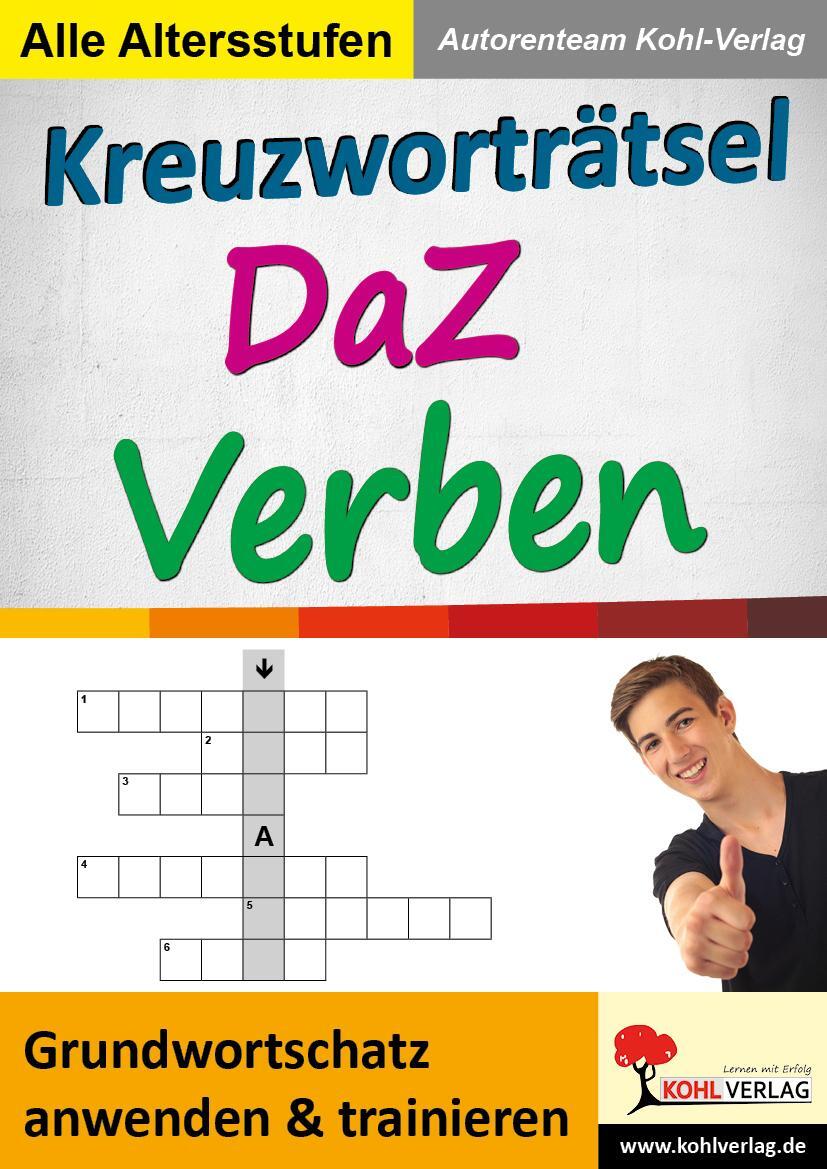 Cover: 9783960400608 | Kreuzworträtsel DaZ - Verben | Grundwortschatz anwenden und trainieren