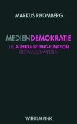 Cover: 9783770544011 | Mediendemokratie | Die Agenda-Setting-Funktion der Massenmedien | Buch