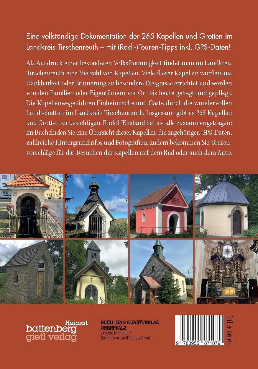 Rückseite: 9783955871079 | Kapellen im Landkreis Tirschenreuth | Rudolf Ehstand | Taschenbuch