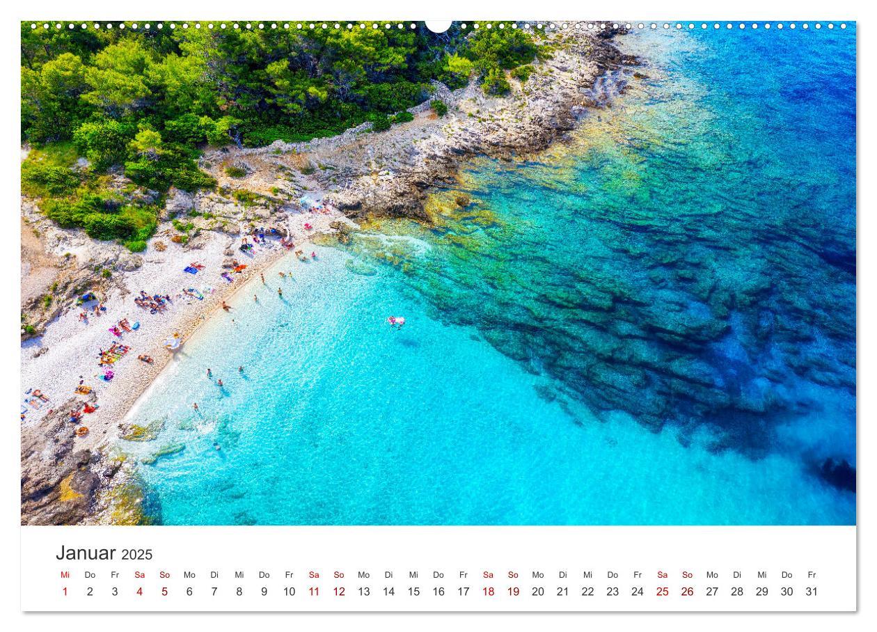 Bild: 9783383917066 | Genussmomente Kroatien (Wandkalender 2025 DIN A2 quer), CALVENDO...