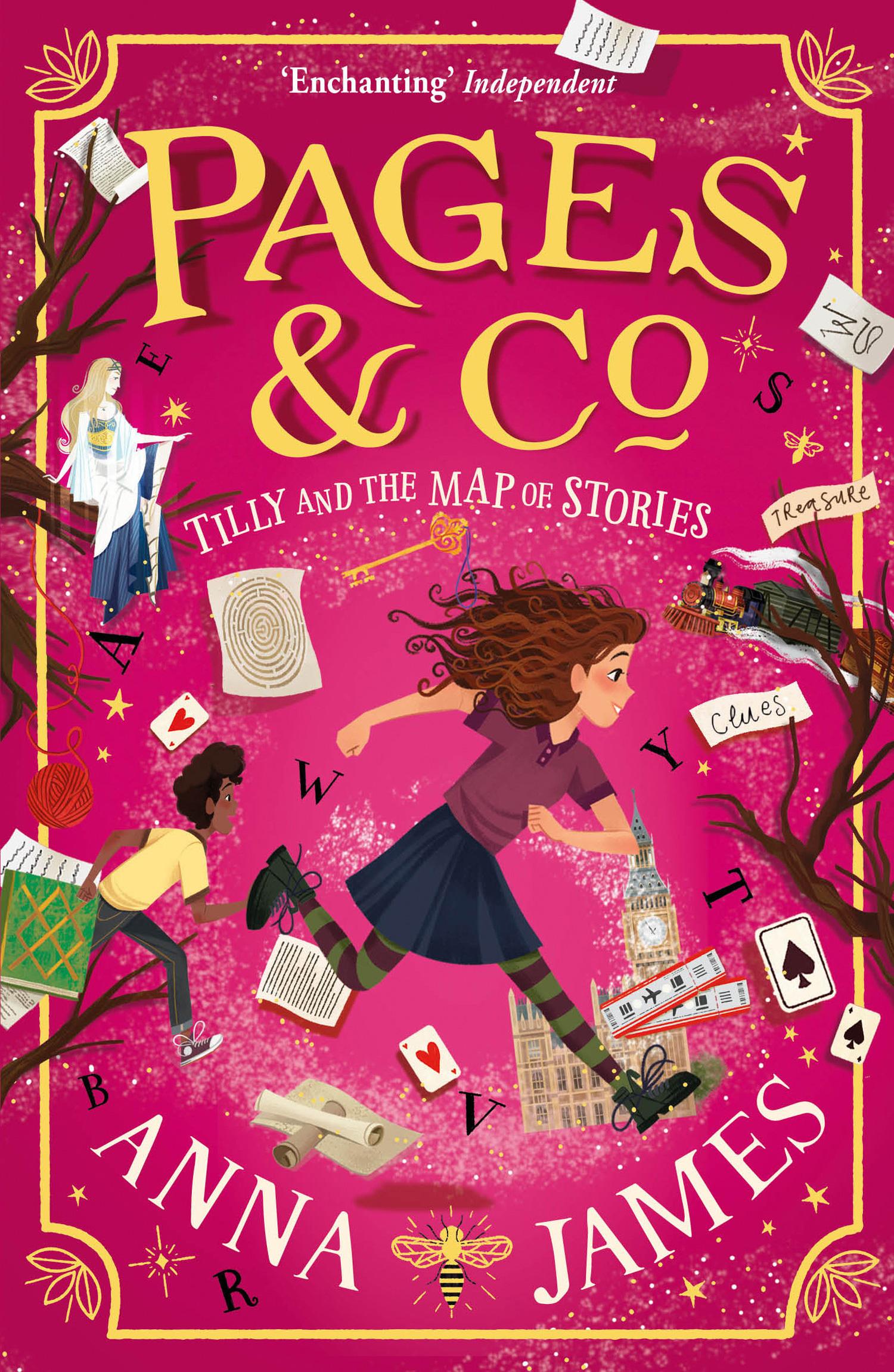 Cover: 9780008229955 | Pages &amp; Co - Tilly and the Map of Stories | Pages &amp; Co 3 | Anna James