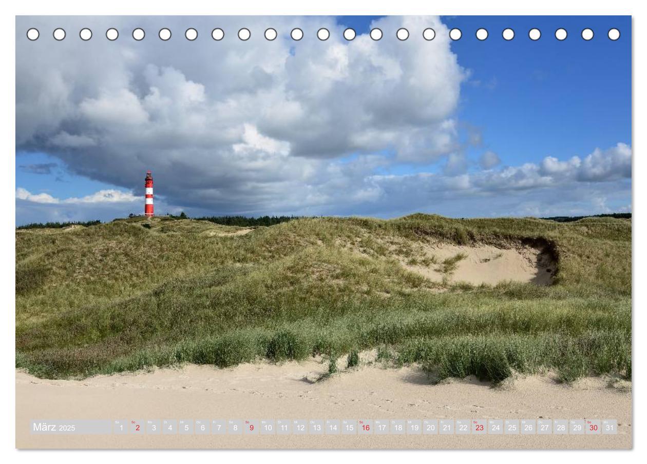 Bild: 9783435714285 | Amrum, die Perle in der Nordsee (Tischkalender 2025 DIN A5 quer),...