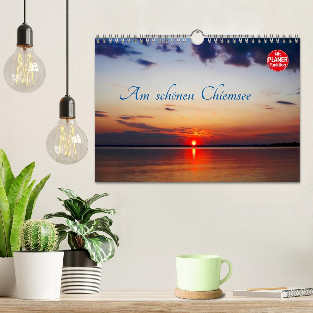 Bild: 9783435458851 | Am schönen Chiemsee (Wandkalender 2025 DIN A4 quer), CALVENDO...