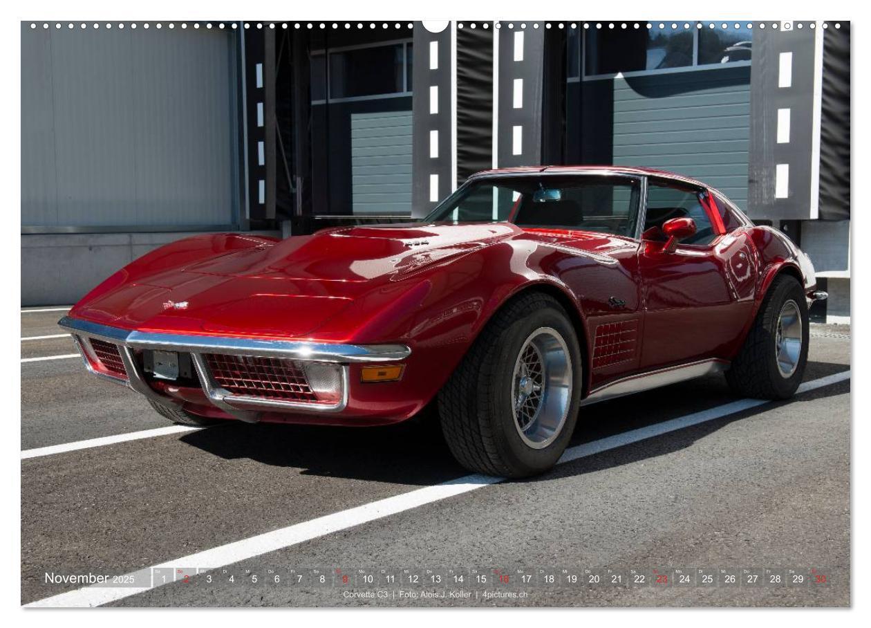 Bild: 9783435572960 | Corvette - Die US Ikone 2025 (Wandkalender 2025 DIN A2 quer),...