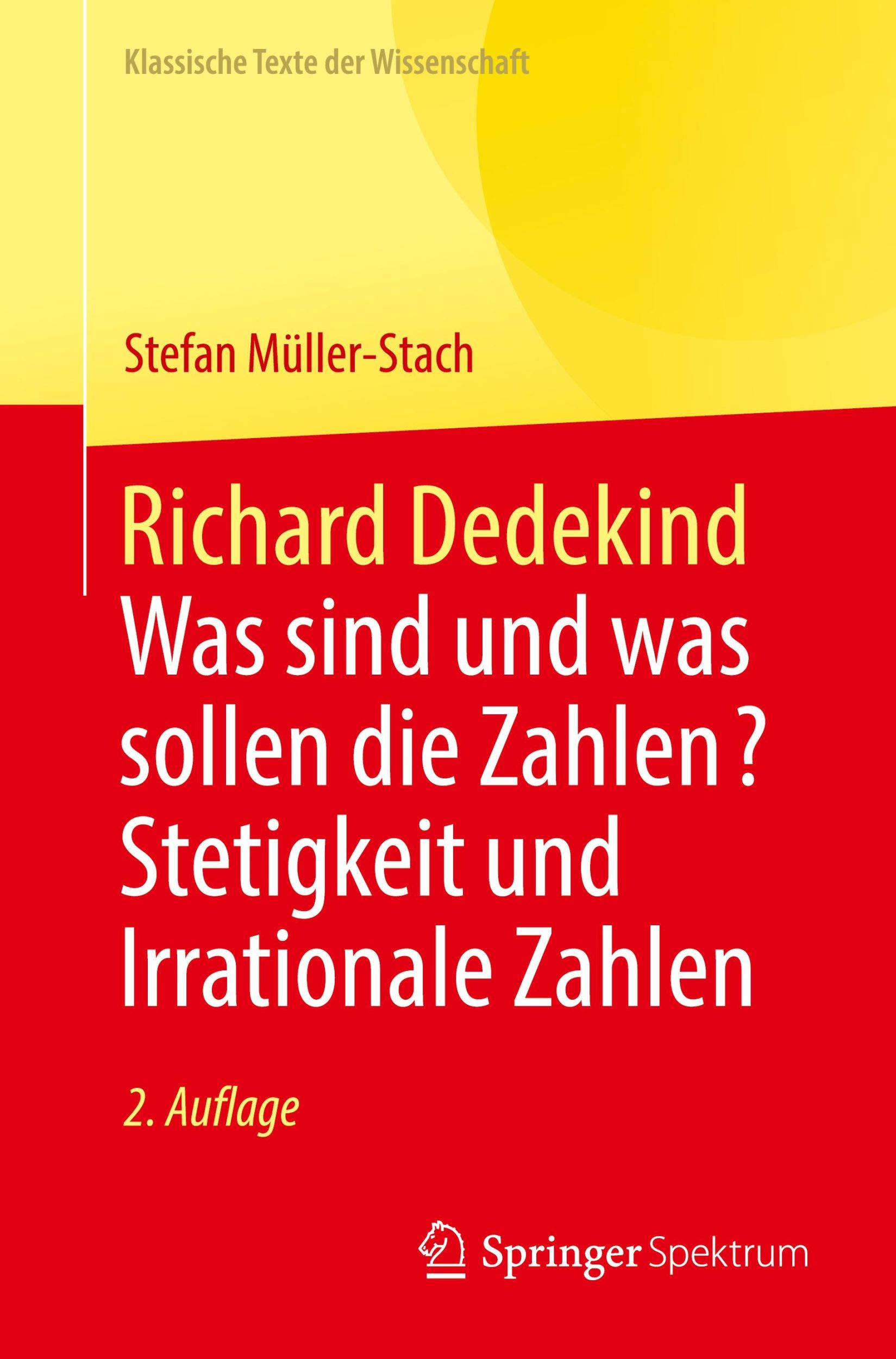 Cover: 9783662681411 | Richard Dedekind | Stefan Müller-Stach | Taschenbuch | x | Deutsch