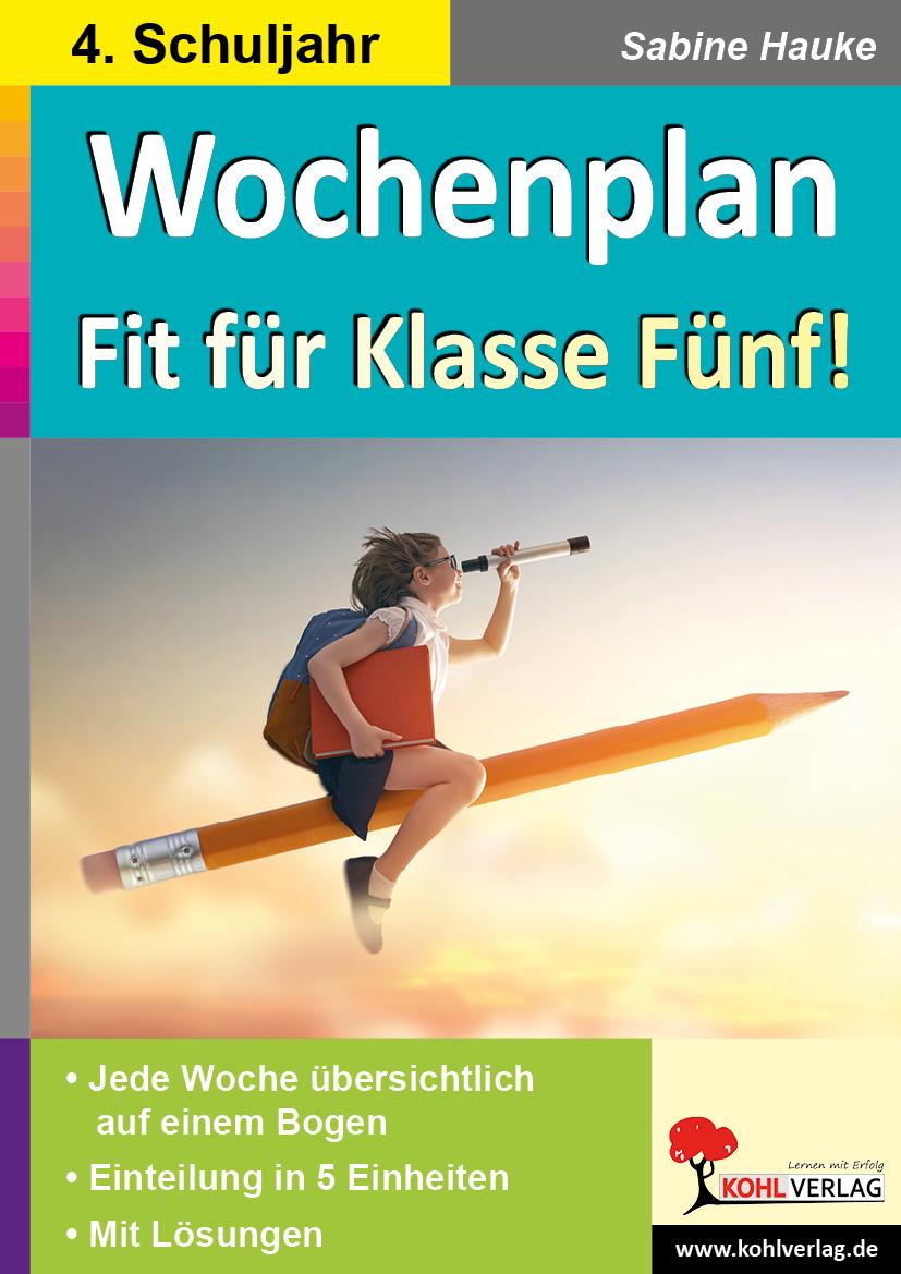 Cover: 9783966241397 | Wochenplan Fit für Klasse Fünf! | Sabine Hauke | Taschenbuch | 84 S.