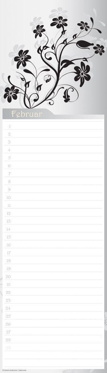 Bild: 9783867598101 | Geburtstagskalender Floral mini immerwährend | Kalender | Deutsch