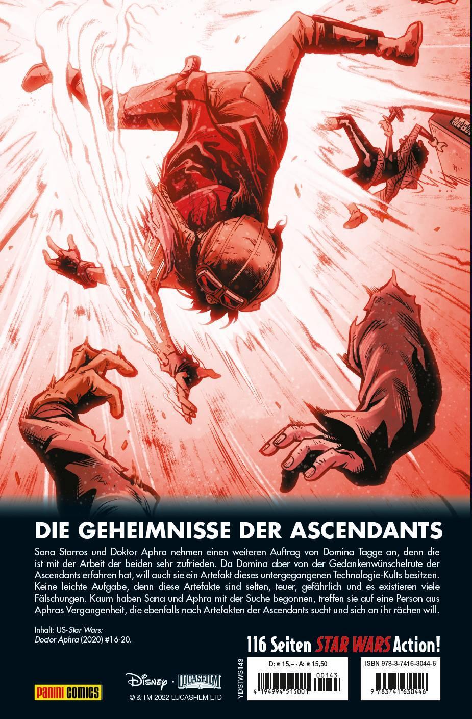 Rückseite: 9783741630446 | Star Wars Comics: Doktor Aphra | Bd. 4: Crimson Reign - Ewigkeit