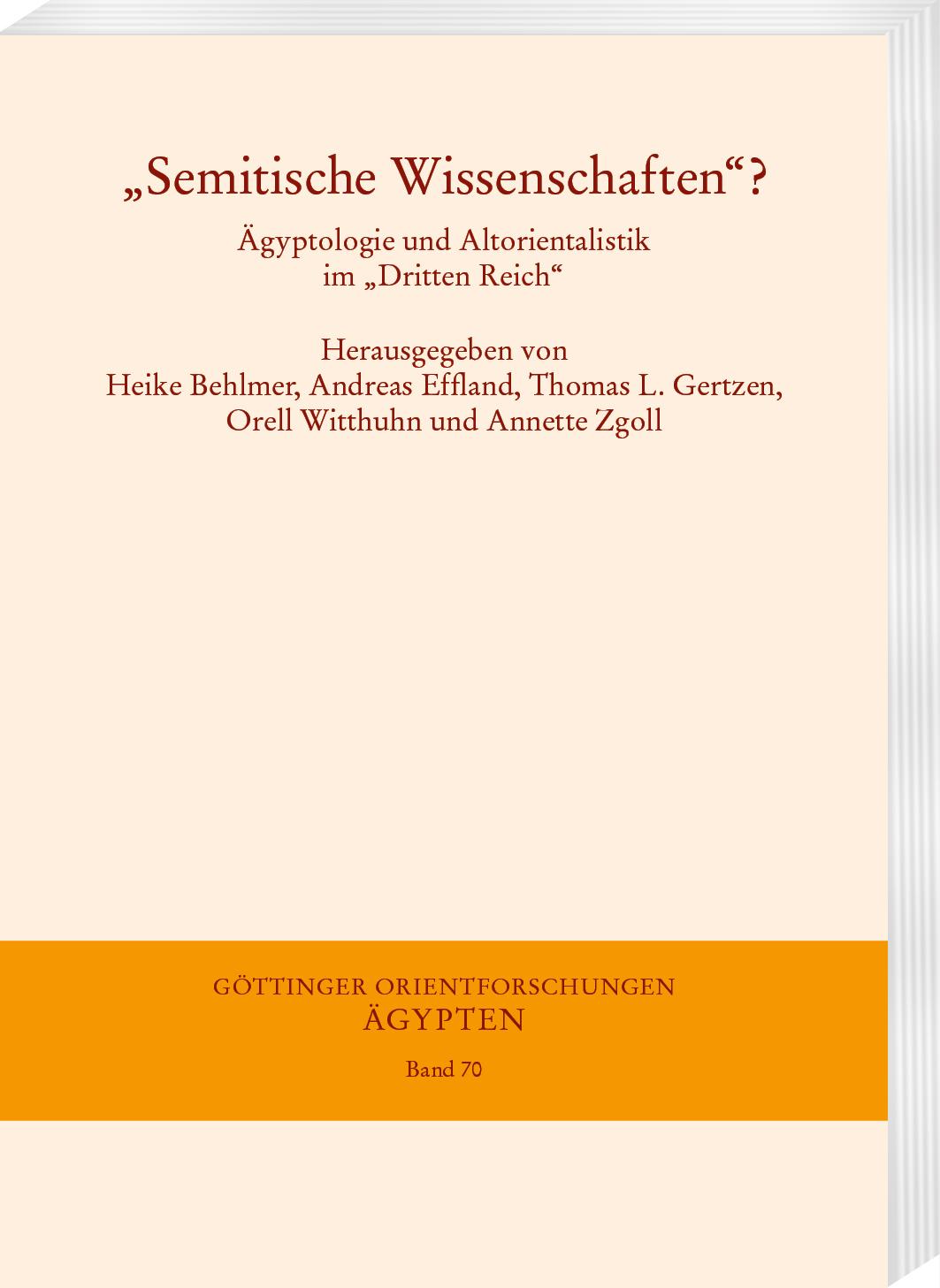 Cover: 9783447123181 | "Semitische Wissenschaften"? | Heike Behlmer (u. a.) | Taschenbuch