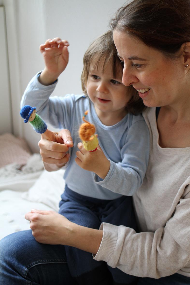 Bild: 9783772531354 | Fingerpüppchen häkeln und nähen | Kleine Lieblinge fürs Kinderzimmer