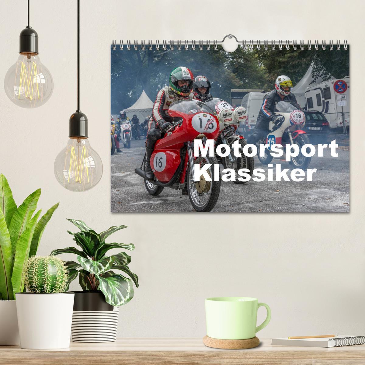 Bild: 9783435393121 | Motorsport Klassiker (Wandkalender 2025 DIN A4 quer), CALVENDO...