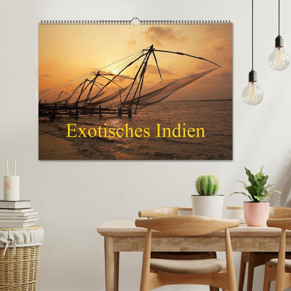 Bild: 9783435465880 | Exotisches Indien (Wandkalender 2025 DIN A2 quer), CALVENDO...