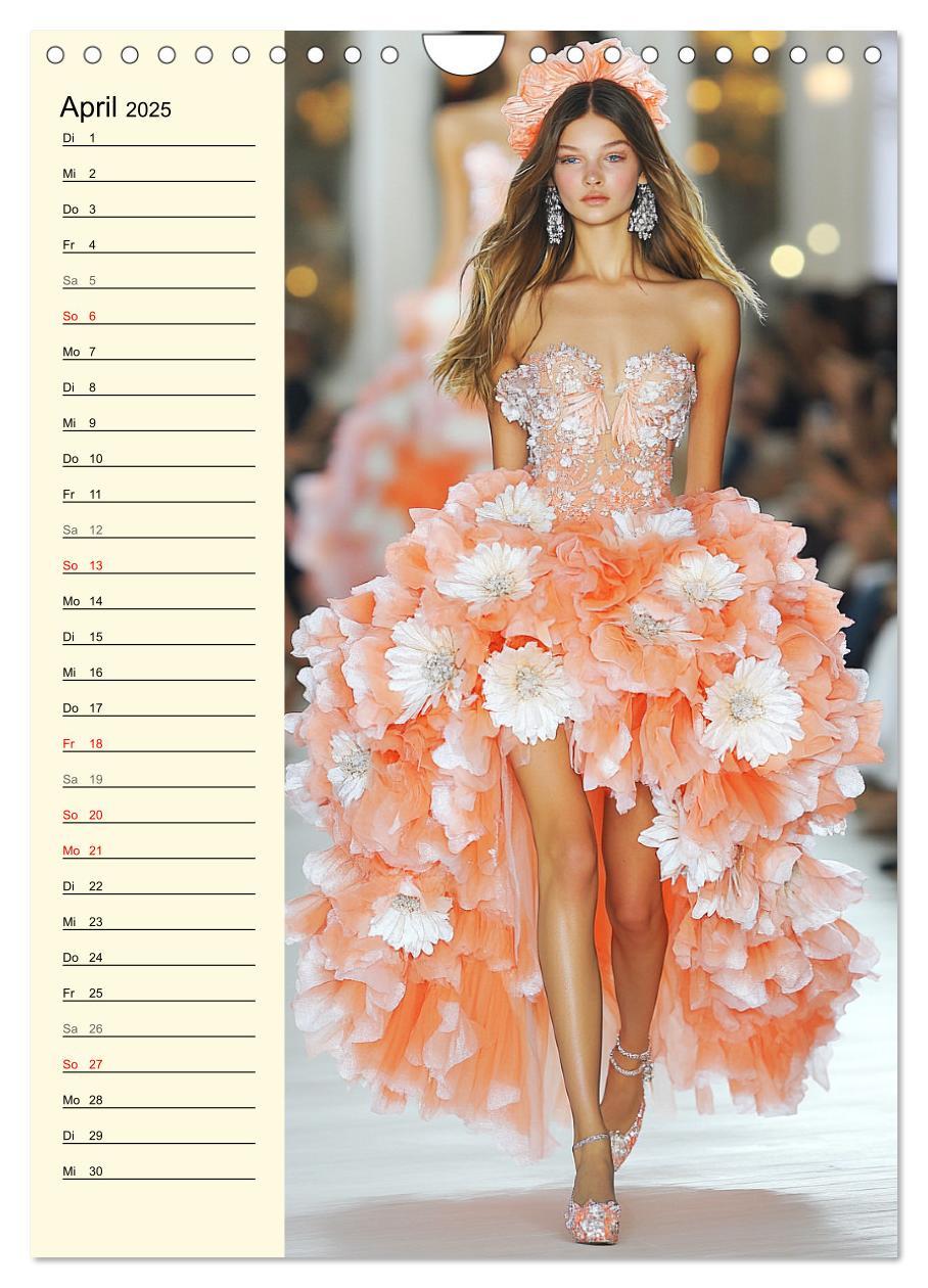 Bild: 9783457226438 | Blütenzauber. High Fashion auf dem Catwalk (Wandkalender 2025 DIN...