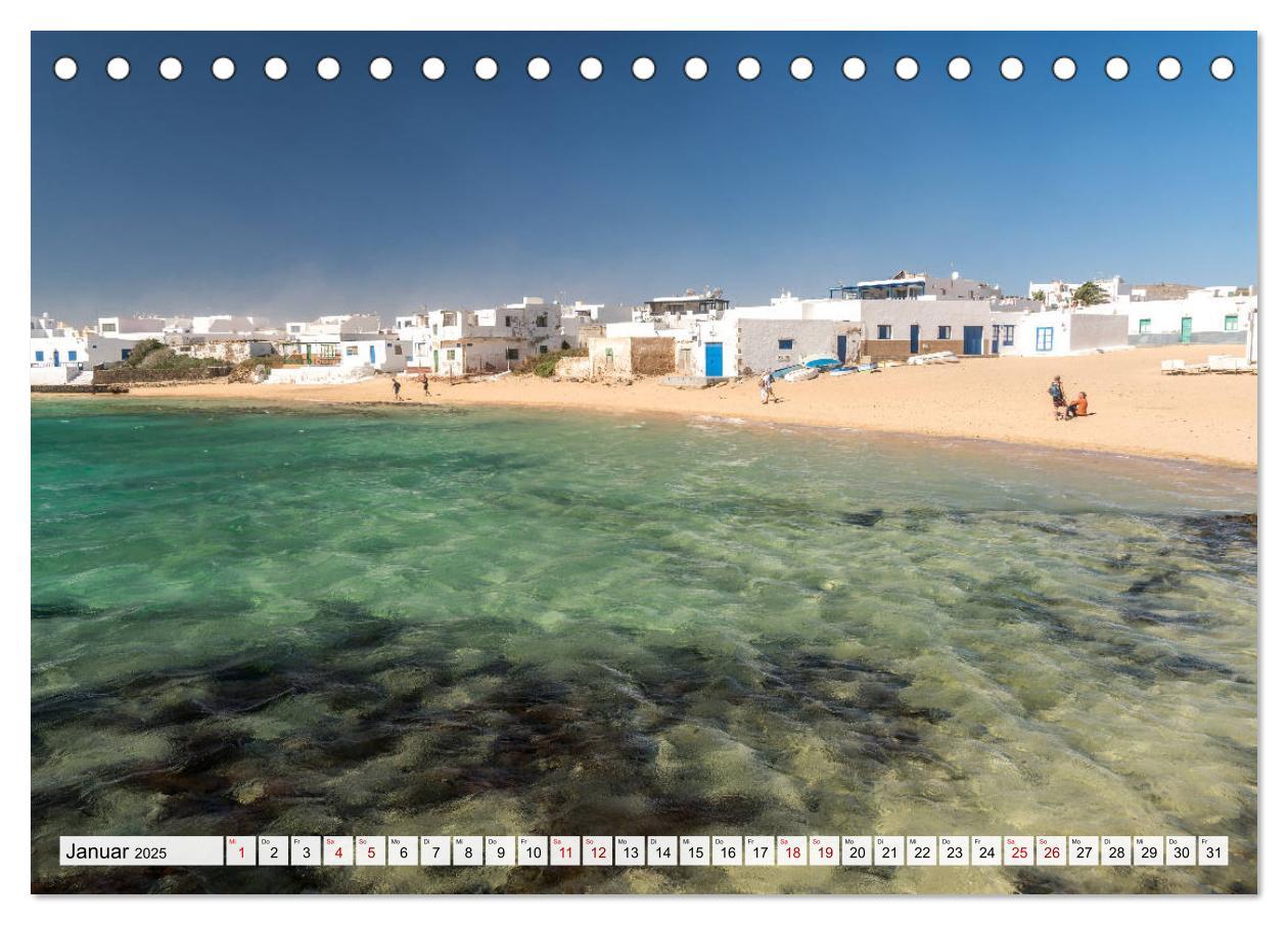 Bild: 9783435159604 | Kanarische Inseln - Lanzarote (Tischkalender 2025 DIN A5 quer),...