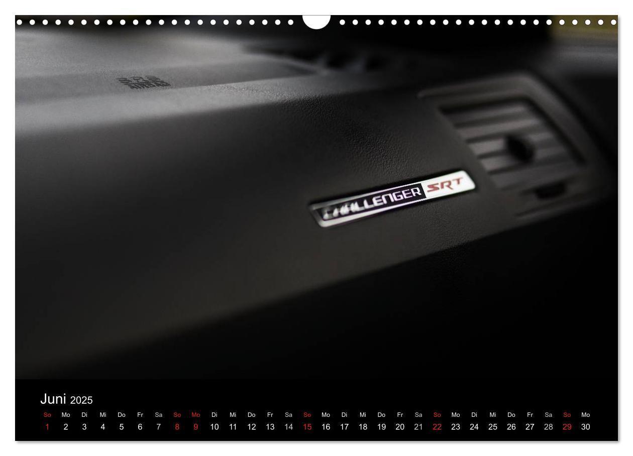 Bild: 9783435771127 | Dodge Challenger SRT8 (Wandkalender 2025 DIN A3 quer), CALVENDO...