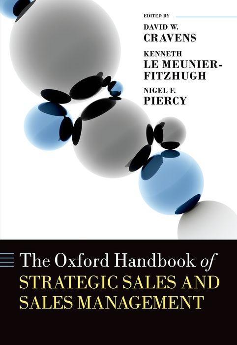 Cover: 9780199569458 | The Oxford Handbook of Strategic Sales and Sales Management | Buch