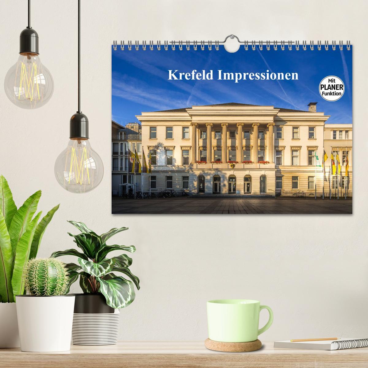 Bild: 9783435342433 | Krefeld Impressionen (Wandkalender 2025 DIN A4 quer), CALVENDO...