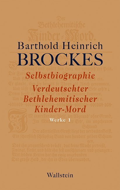 Cover: 9783835309821 | Selbstbiographie - Verdeutschter Bethlehemitischer Kinder-Mord -...