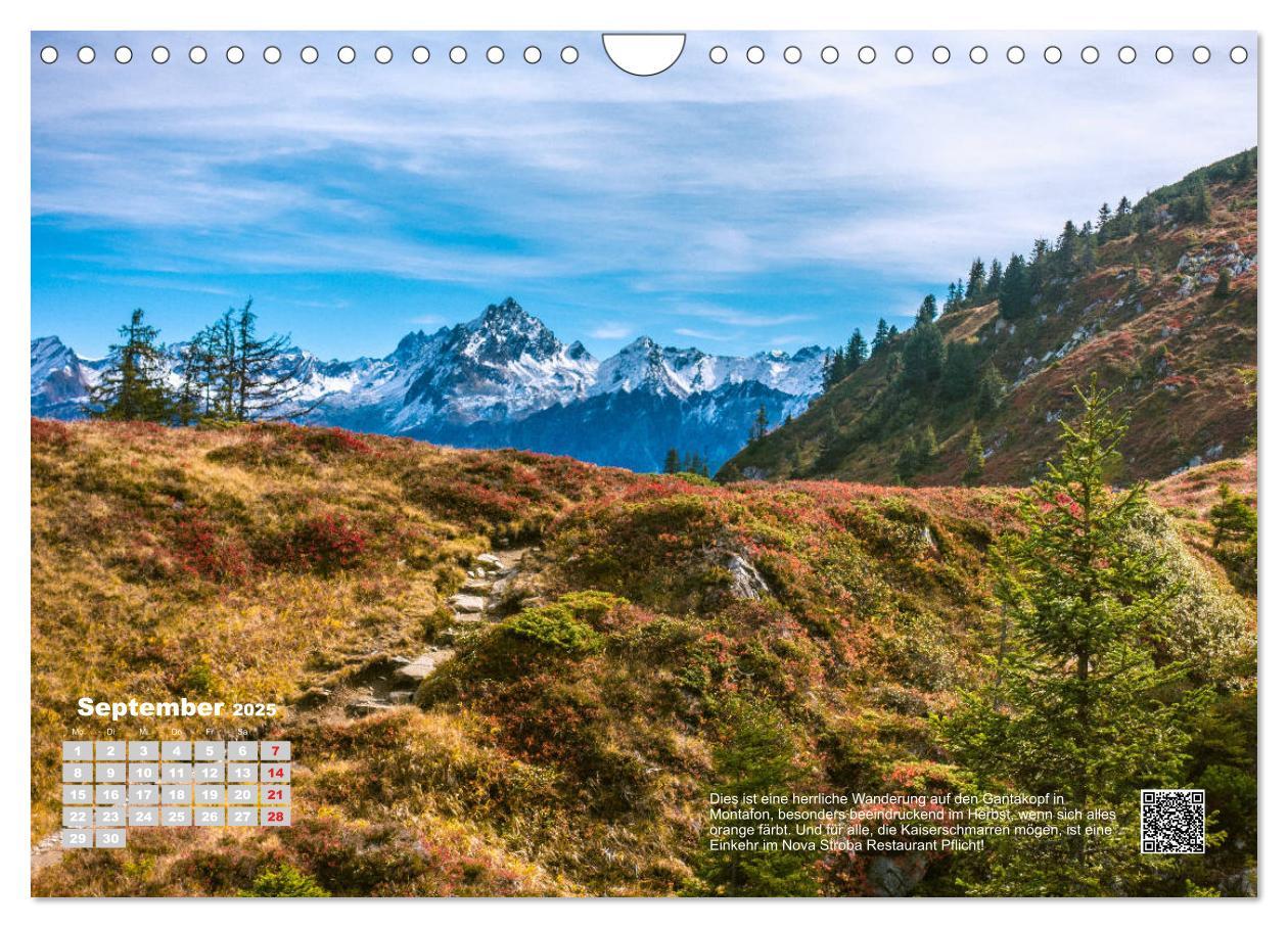 Bild: 9783435117659 | Wandern in den Alpen (Wandkalender 2025 DIN A4 quer), CALVENDO...