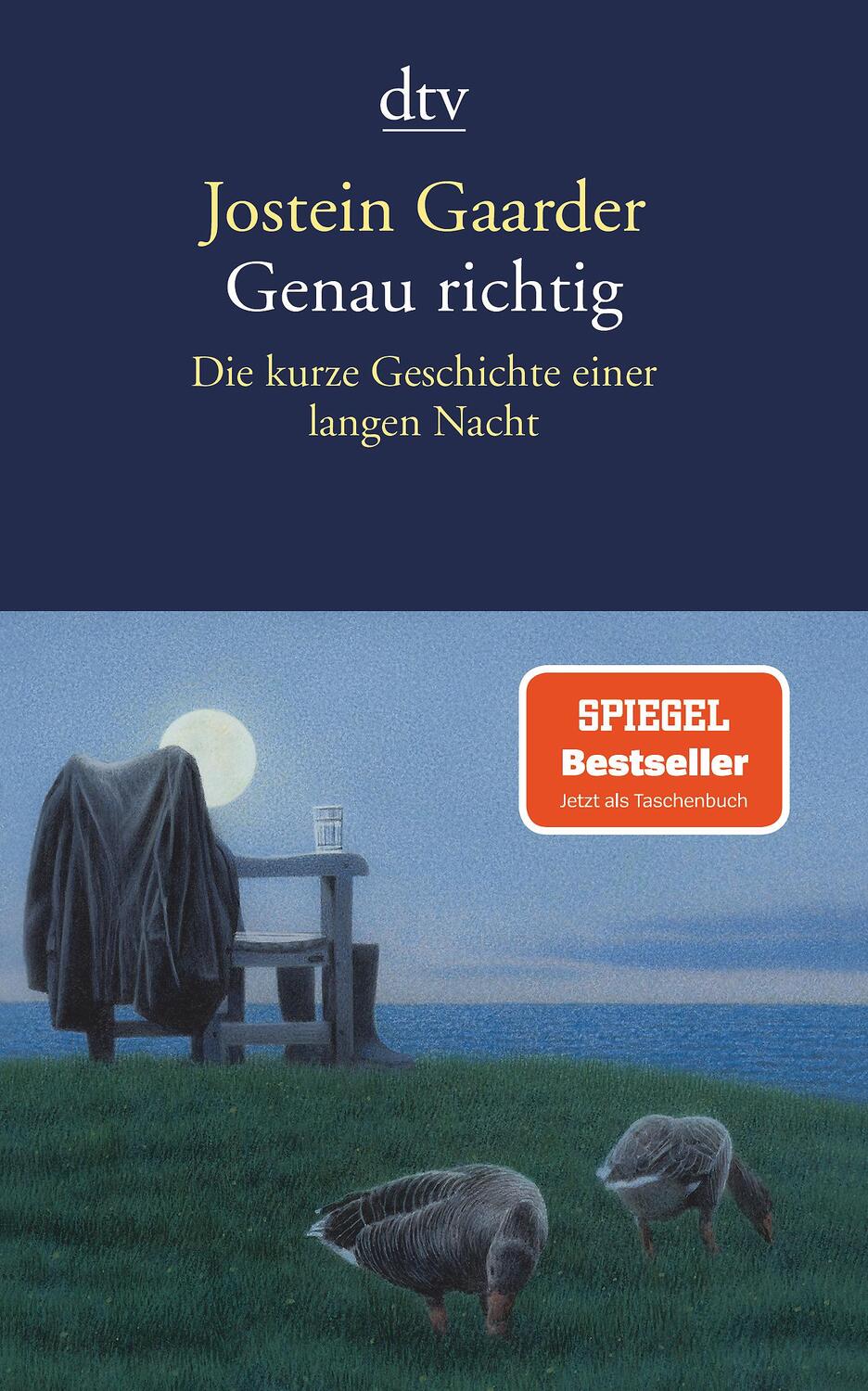 Cover: 9783423147866 | Genau richtig | Die kurze Geschichte einer langen Nacht | Gaarder