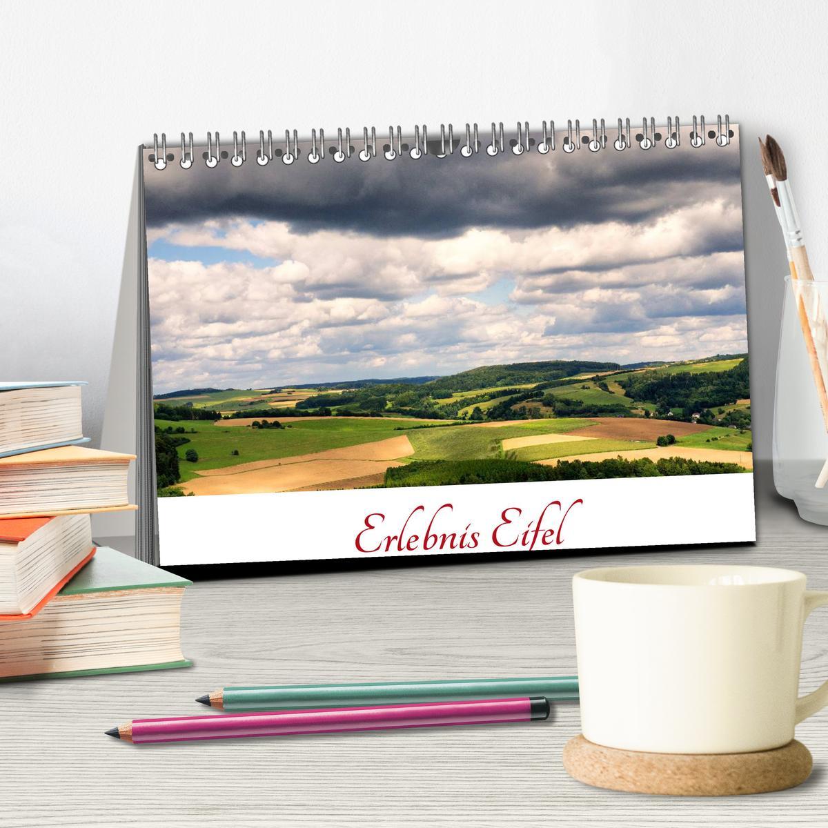 Bild: 9783435579648 | Erlebnis Eifel (Tischkalender 2025 DIN A5 quer), CALVENDO...