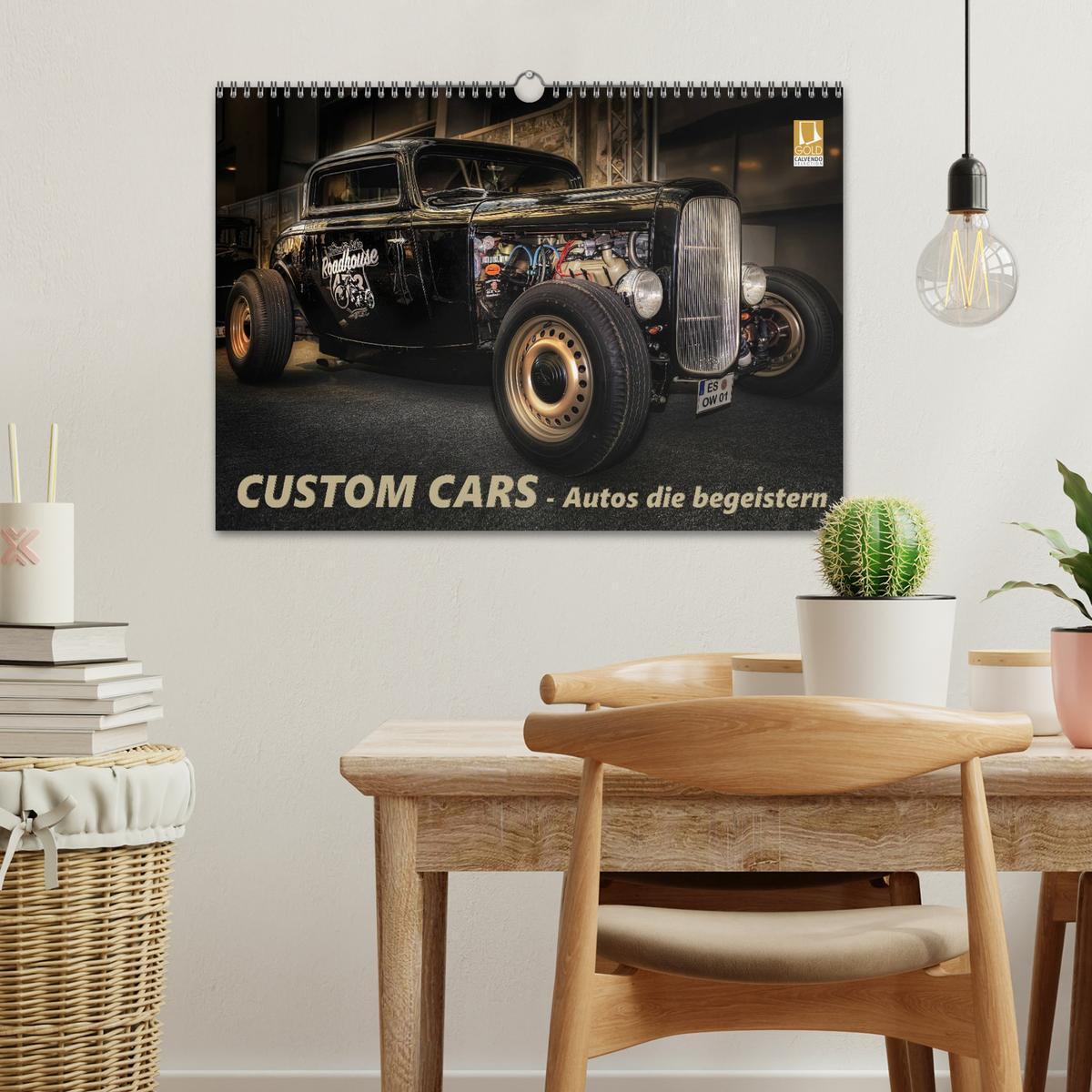 Bild: 9783435620432 | Custom Cars - Autos die begeistern (Wandkalender 2025 DIN A3 quer),...